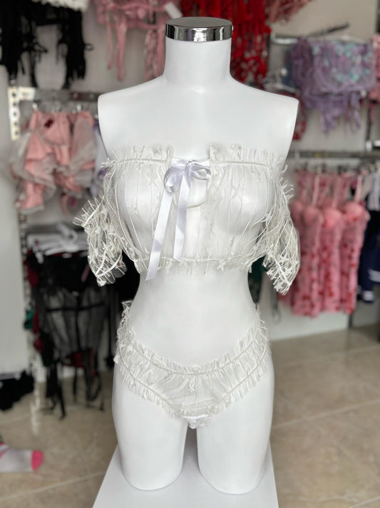 Nadia Set White